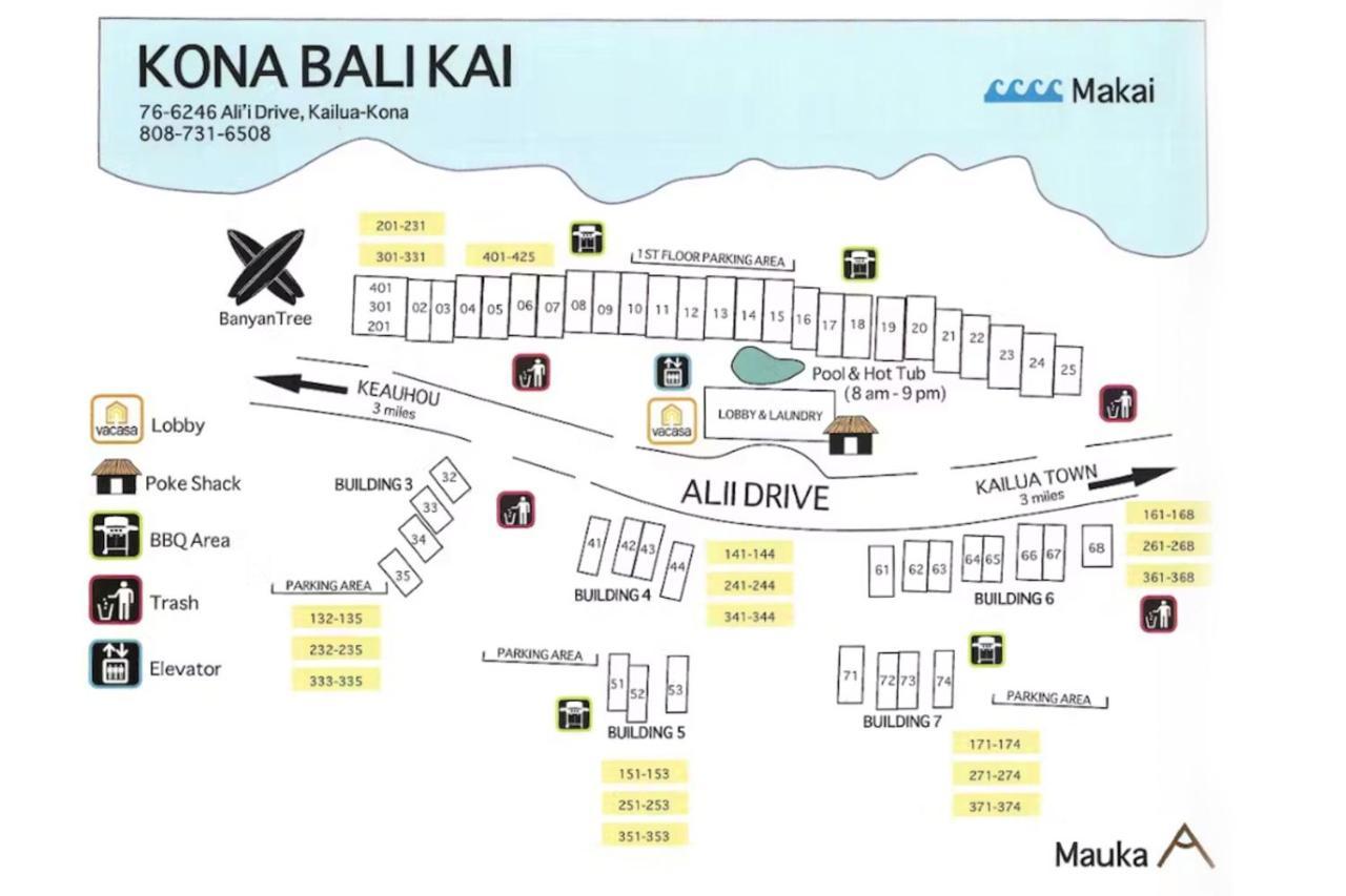 Kona Bali Kai #319 Daire Kailua-Kona Dış mekan fotoğraf